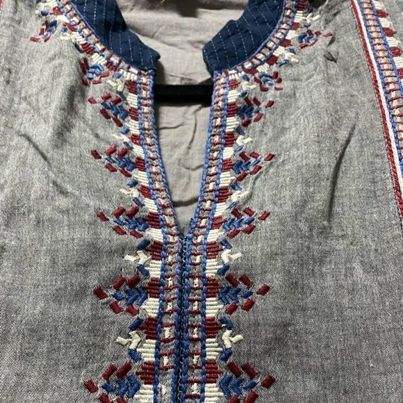 LABEL Ritu Kumar Embroidered Tunic Dress- size 36 - Picture 3 of 11